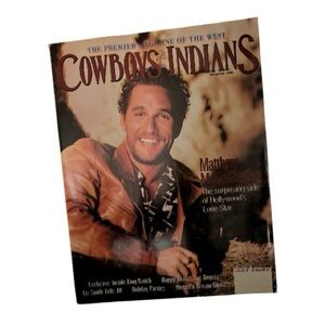 Cowboys & Indians Magazine Matthew McConaughey November 1998